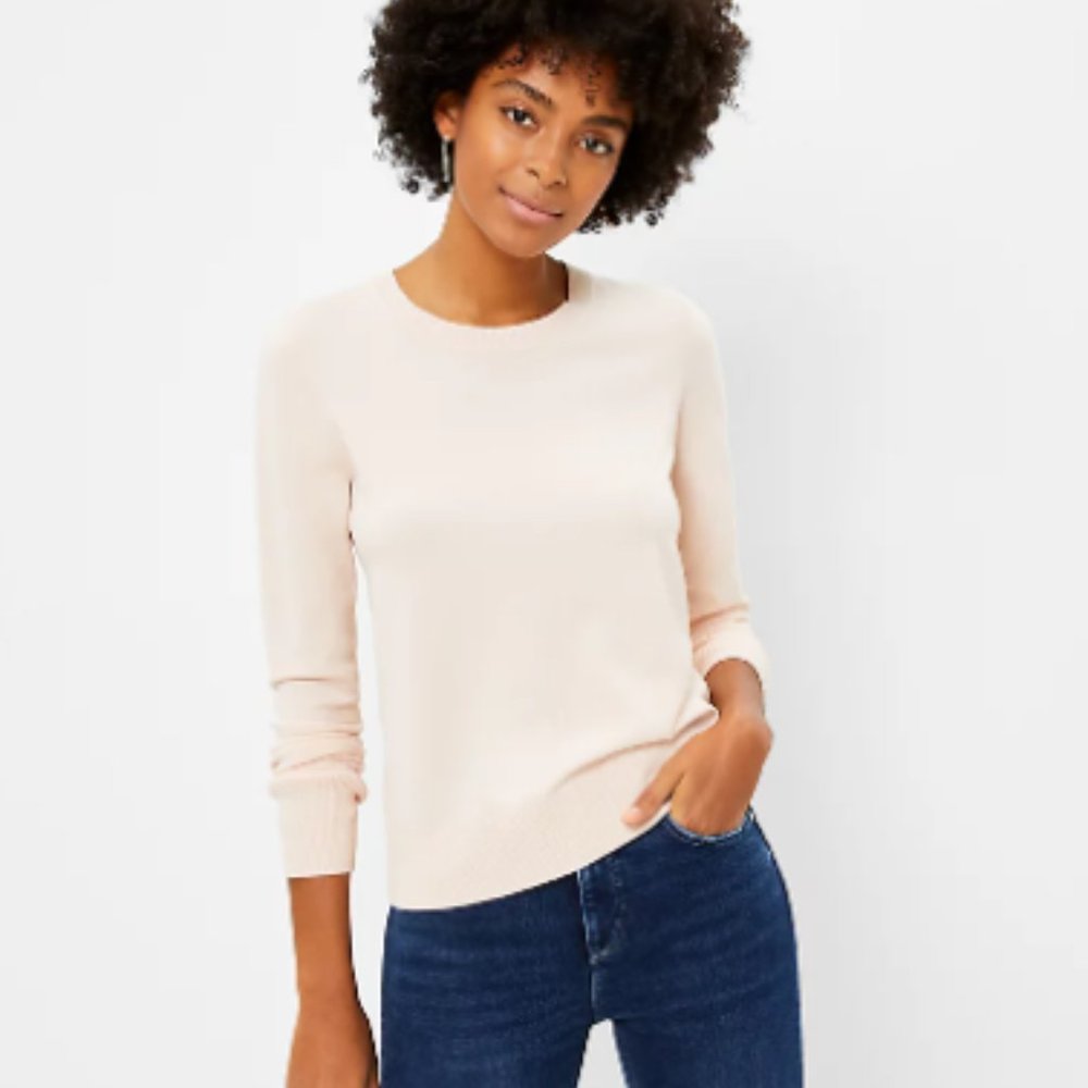 NWT LOFT Women's Crewneck Everyday Sweater